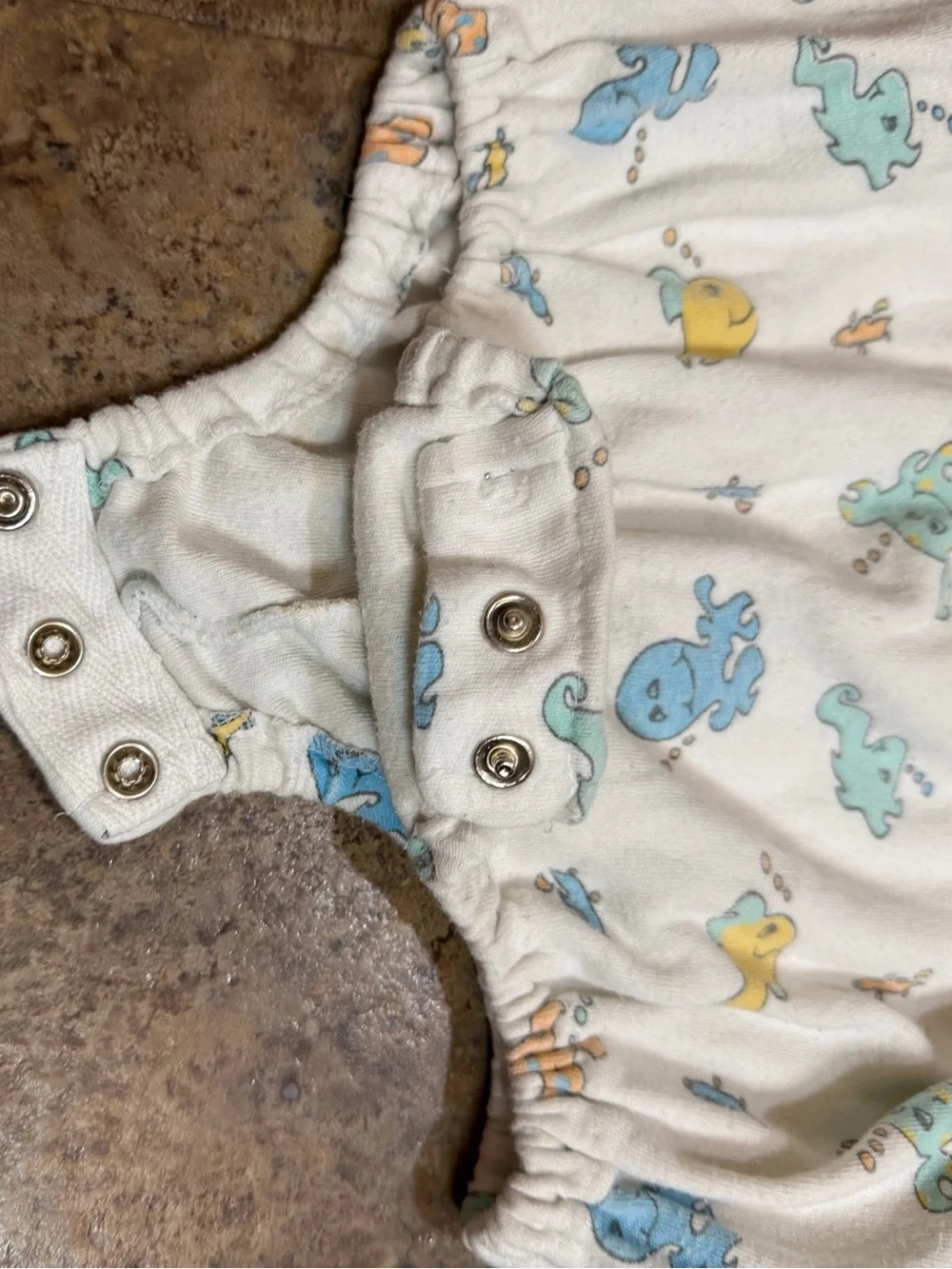 Vintage Baby Romper 100% Cotton